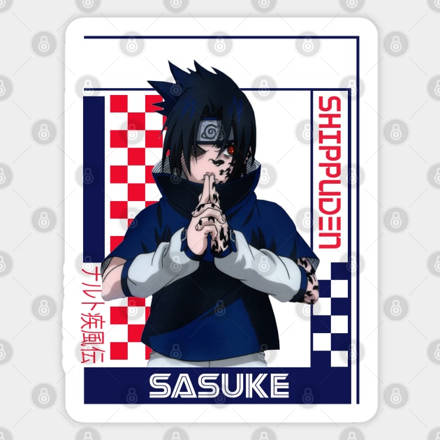 Sasuke Uchiha Sticker by Gifty Shonen